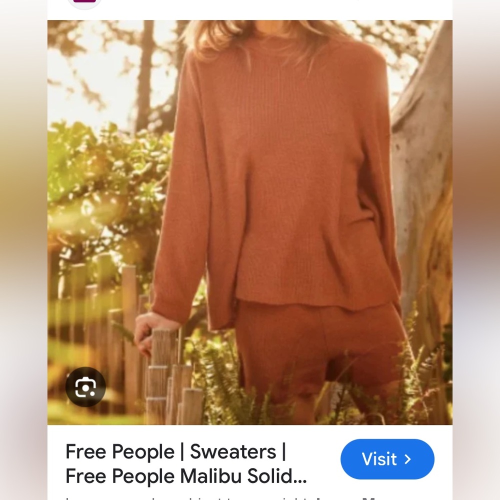 FP Beach Malibu Sweater Set